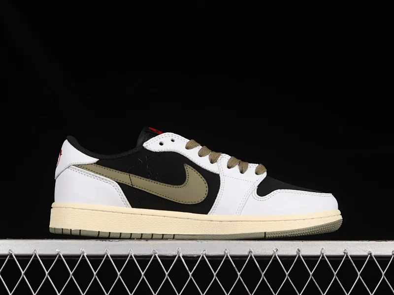 All Categories Air Jordan Jordan Series Basketball Shoes Air Jordan 1 Low Travis Scott x Air Jordan 1 Low OG AJ1 Joe 1 Reverse Overhead Joint Style Casual Sports Basketball Shoes DZ4317-106